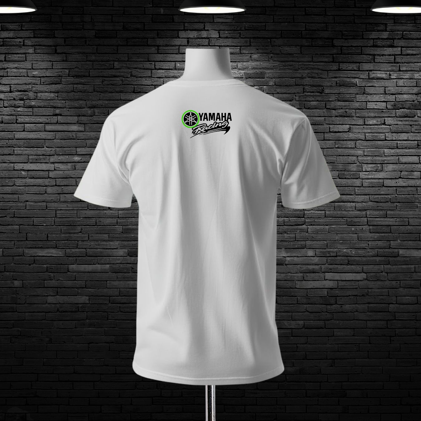 Tow Stroke Engine Printed Cotton T-shirt - Image 4