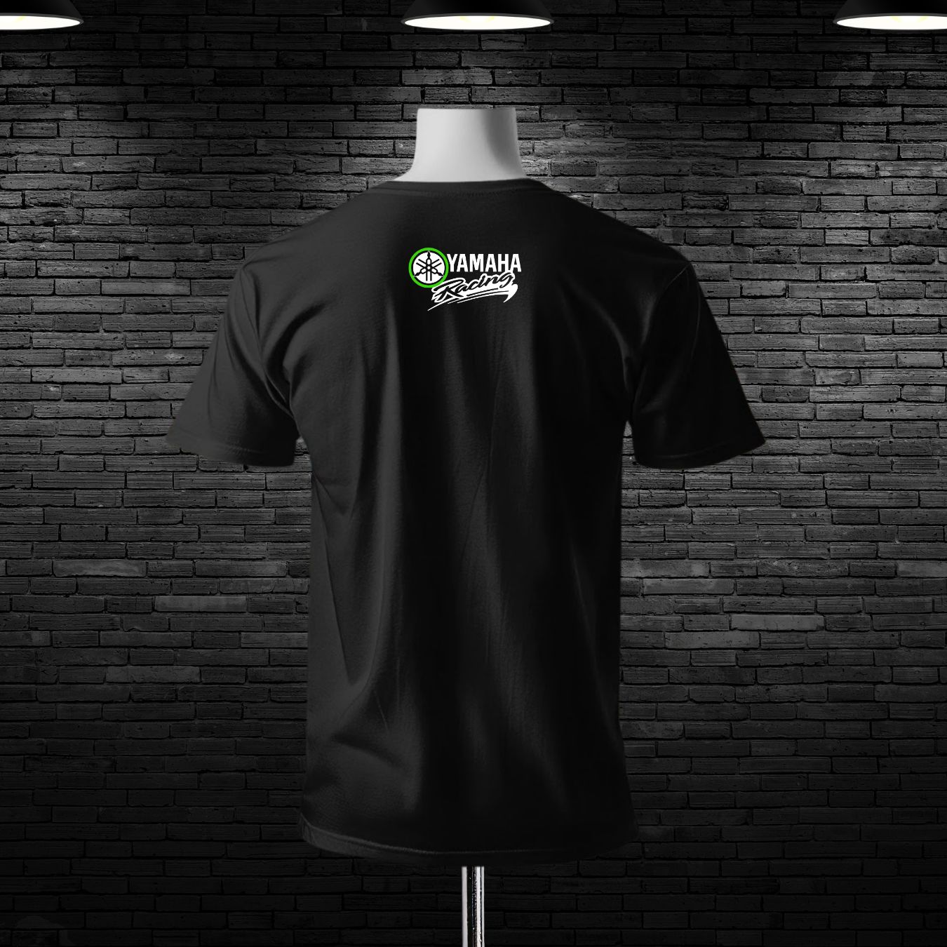 Tow Stroke Engine Printed Cotton T-shirt - Image 2