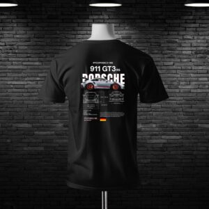 Porsche 911 Back Print Cotton T-shirt