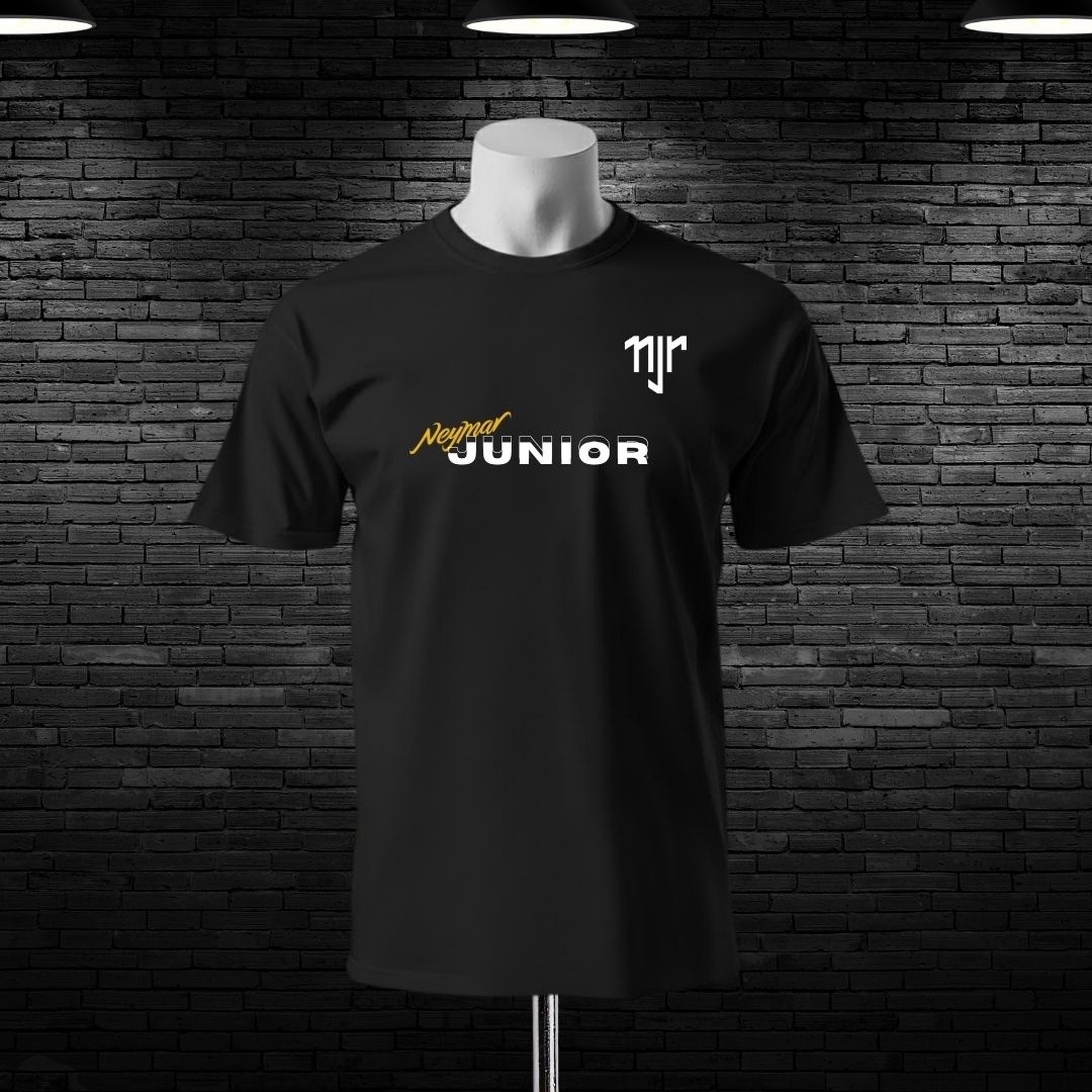 Neymar Santos FC Back Print Cotton T-shirt - Image 2