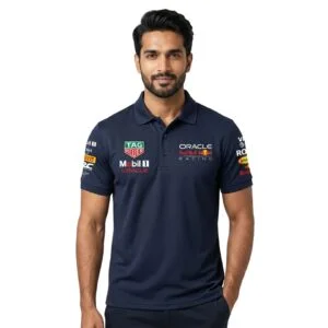 Premium RedBull Racing Printed Cotton Polo T-shirt