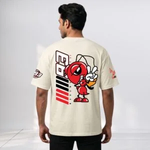 Marc Marquez 93 Printed Premium Cotton Oversized T-shirt